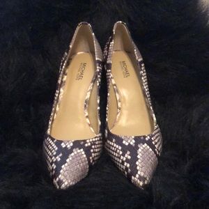 Snakeskin Heels